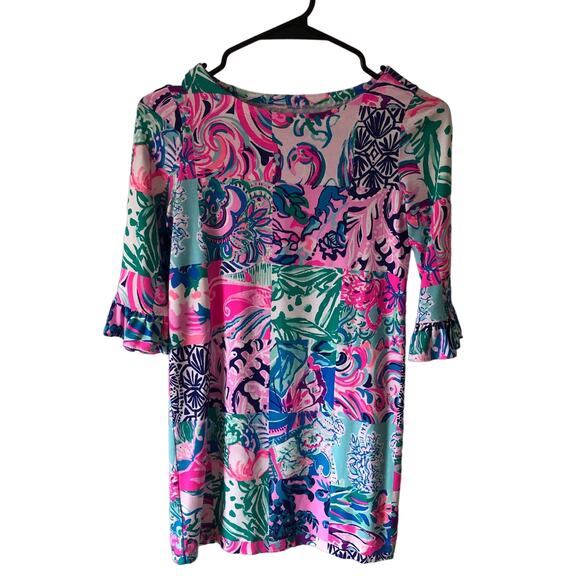 Lilly Pulitzer Mini Sophie Dress Girls L 8-10 UPF 50+ NWOT $78 Style 001314